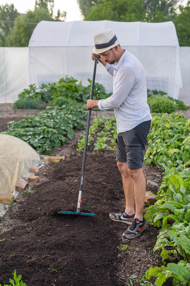 Őri Barnabás biokertészete